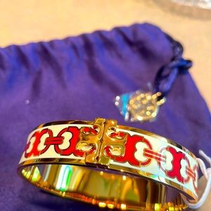 Tory Burch Enamel Bracelet.